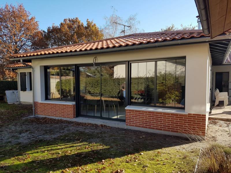 Agrandissement fini à Gujan