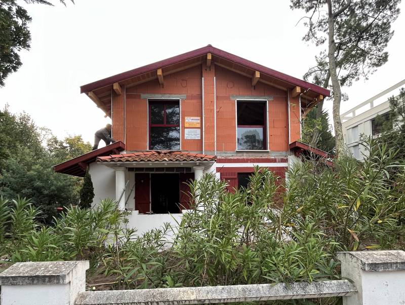 Surélévation maison arcachonnaise