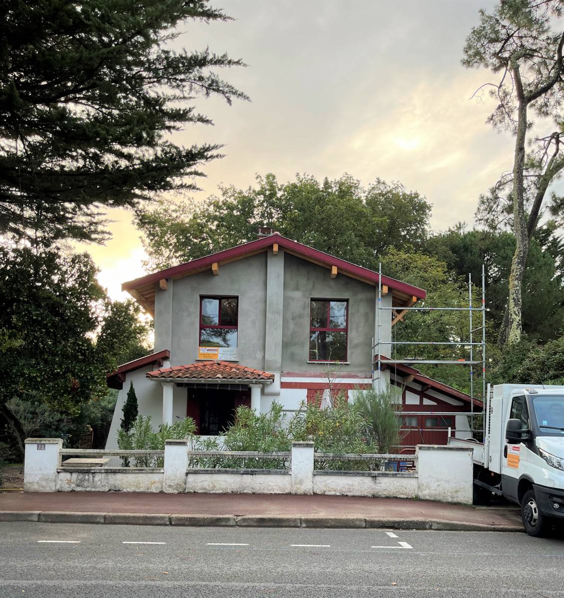  rénovation et agrandissement de maison au Teich