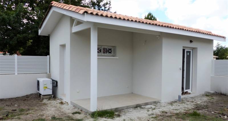 Construction de pool house bassin d'Arcachon